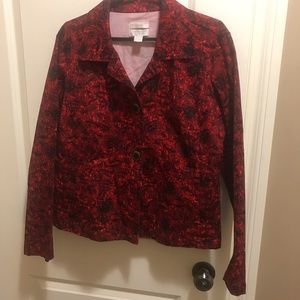 Christopher & Banks Stretch Jacket Size Large